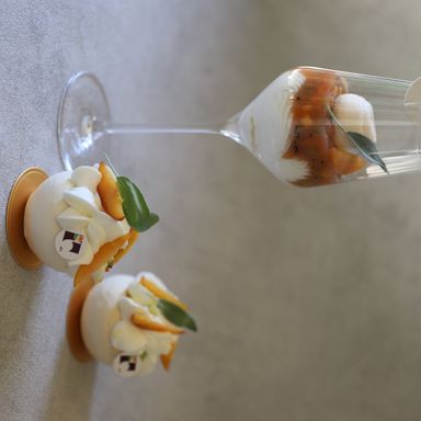 무설탕 제철과일 파블로바